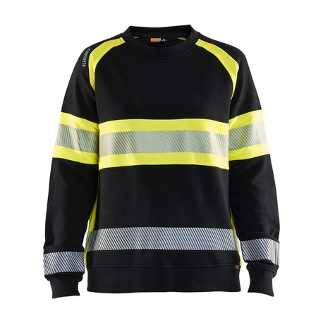 BLÅKLÄDER naisten highvis college musta/huomiokeltainen